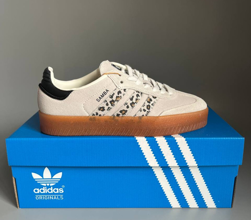 Adidas Samba Platform Beige/Leo БРАК 907