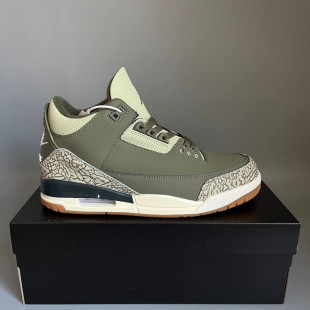 Nike Air Jordan 3 Retro Medium Olive БРАК 744