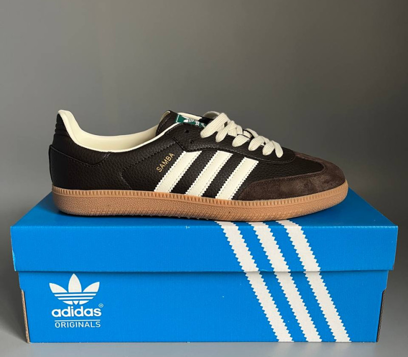 Adidas Samba OG Dark Brown БРАК 648
