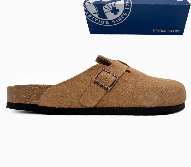 Birkenstock Boston Beige 