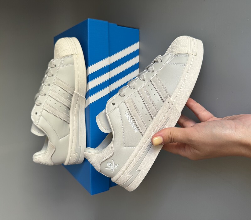 Adidas Superstar x Neighborhood Light Grey