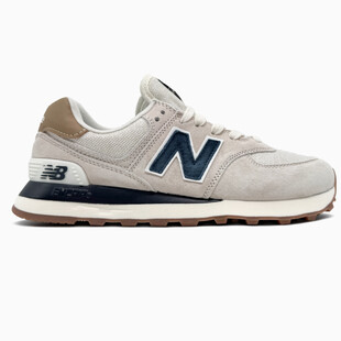 New Balance 574 Light Beige/Blue