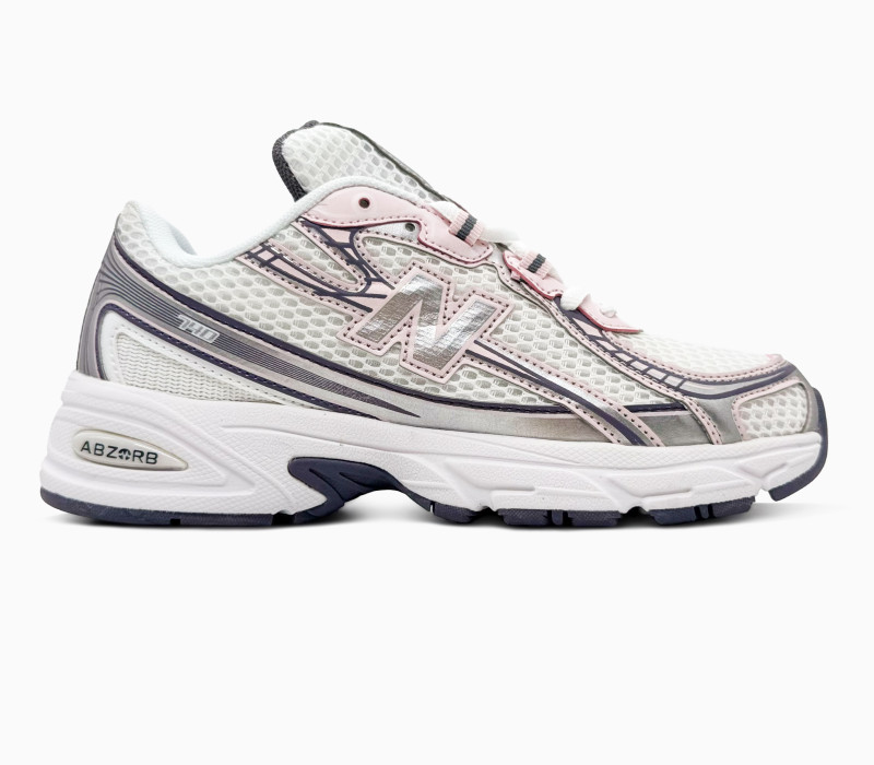 New Balance 740 White/Silver/Pink
