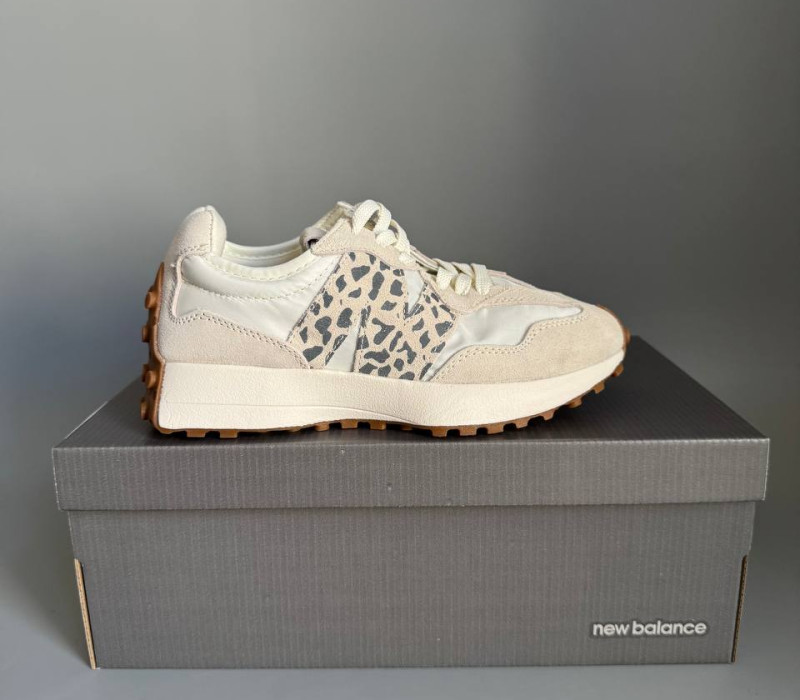 New Balance 327 Beige/Leopard БРАК 1164