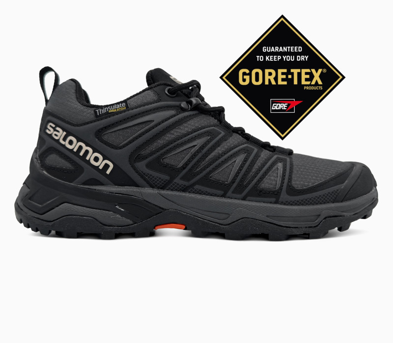 Salomon Speed Cross Pro Grey/Black Gore-Tex