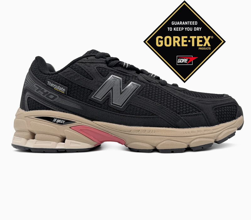 New Balance 740 Black/Beige Gore-Tex