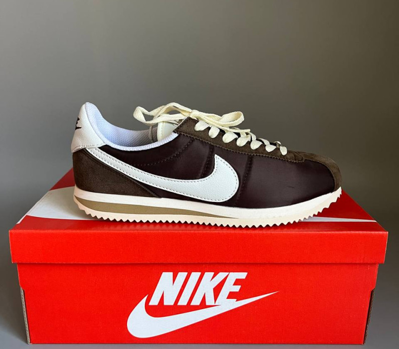 Nike Cortez Brown/White БРАК 834