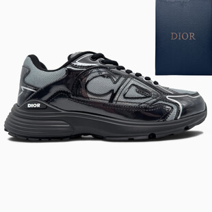 Dior B30 Light Gray Technical Mesh/Gray Brilliant 