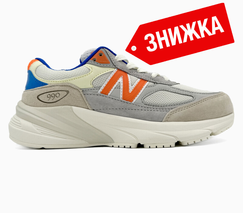 New Balance 990 V6 Beige/Blue/Orange