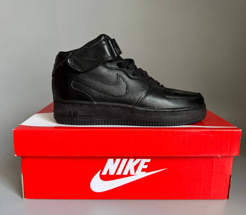 Nike Air Force Hight Black БРАК 1062