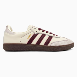 Adidas Samba OG Wonder White/Maroon