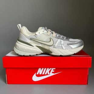 Nike V2K Runtekk Silver/Olive/White БРАК 974