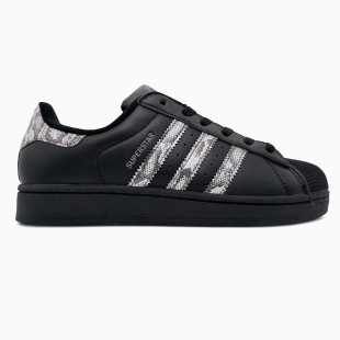 Adidas Superstar II Black/Snakeskin