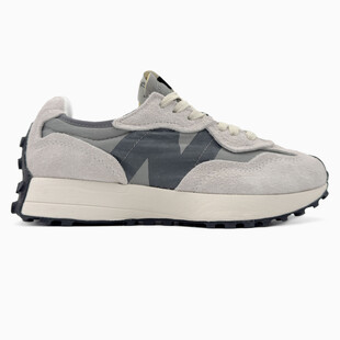 New Balance 327 Grey Logo