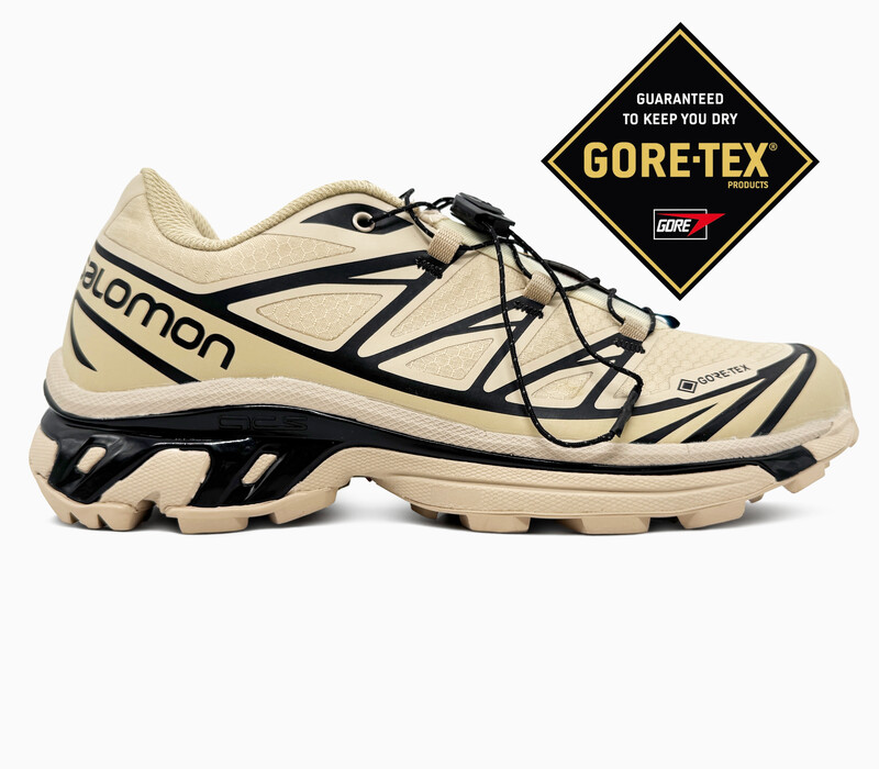 Salomon XT-6 Beige Gore-Tex