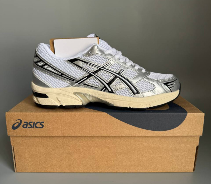 Asics Gel-1130 White/Silver БРАК 1124