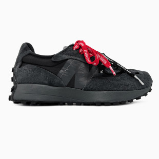 New Balance 327 Black Extreme Laces